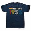 Funny Vintage 1955 70th T Shirts Cotton Short Sleeve Birthday Gifts Mens Clothing Fashion Casual Loose Oversized T Shirt