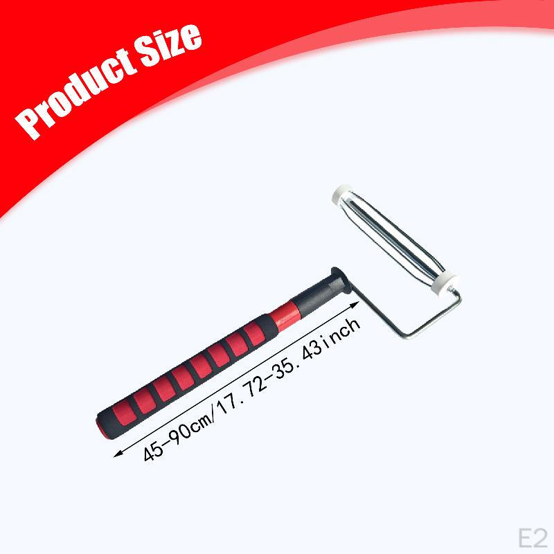 Paint Roller Frame 9 Inch Painting Supplies Household Tool Adjustable Telescopic Handle Ergonomic
