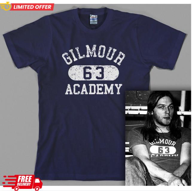 Reprint_Pink Floyd Gilmour Academy 63 T Shirt, David Gilmour, the wall, dark sid Unisex T-Shirt XXXL