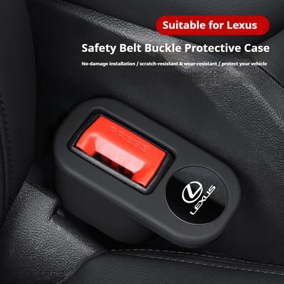 Suitable for ES300 RX330 RX300 GS300 IS250 CT200h NX RX LX GX GSseat Belt Socket Protector Plug Seat Car Interior Supplies