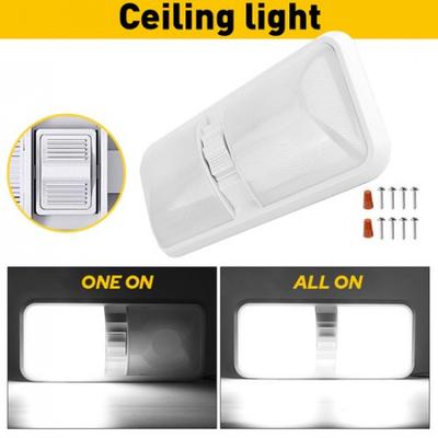 12V 48-LED Vehicle Car Interior Dome Roof Ceiling Reading Trunk Light Lamp White
