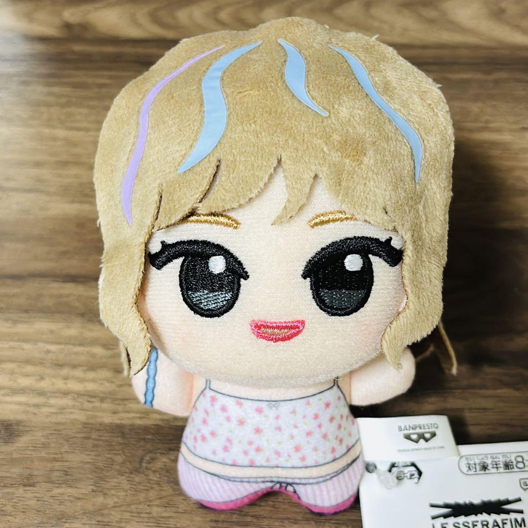 

[USED] Namco Exclusive! LE SSERAFIM Chibi Plush Toy Chaewon