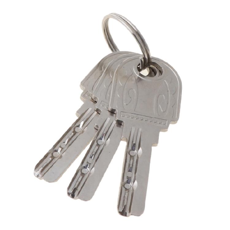  Entry Door Lock Cylinder Lockset with 3 Key Antitheft Security Interior Lock Entry Front Door  Locksets