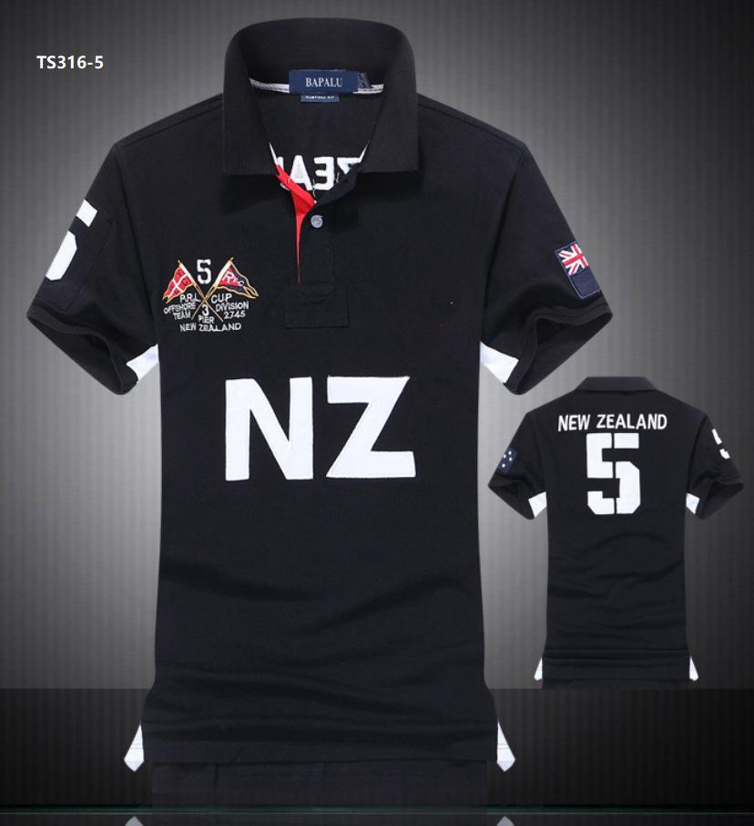 Men's Summer Men Polo Shirts Embroidered Short Sleeve Leisure Sports Loose Plus Size Tops