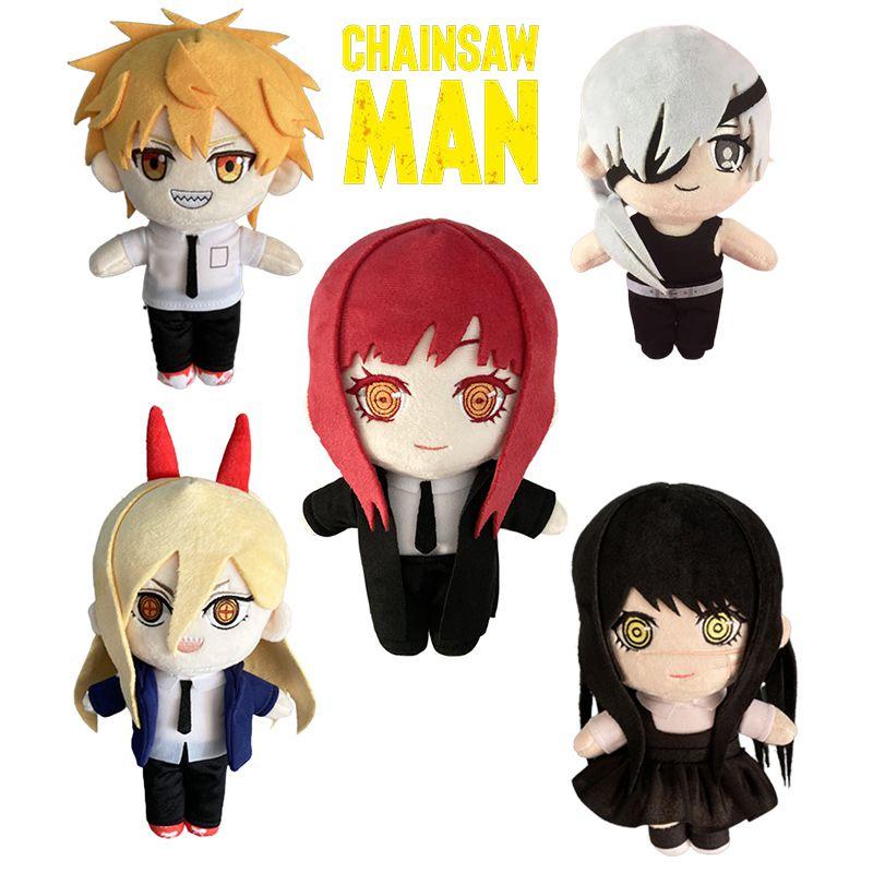 78in Man Chainsaw Plush Toys Denji Power Mitaka Asa Soft Stuffed Doll Kids Gift