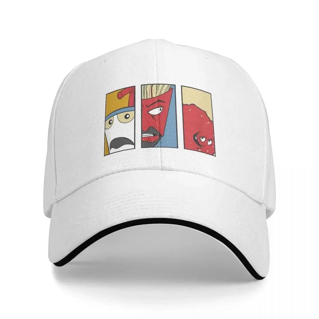 New Aqua Teen Hunger Force Cap Fashion Casual Baseball Caps Adjustable Hat Hip Hop Summer Unisex Baseball Hats