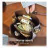 High-End Women's Large Tote Bucket Bag - 2025 Trendy Crossbody & Shoulder Handbag