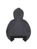 Kirsh Striped Zip-Up Hoodie [Black]