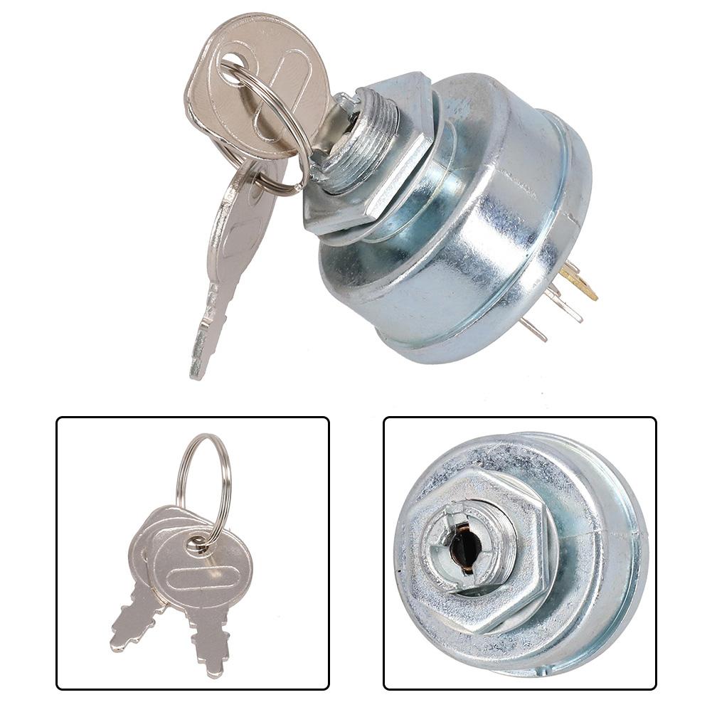 3 Position For Ignition Switch and Keys for Lawn Mower 7250267A Wide Compatibility with Various Tractor Models