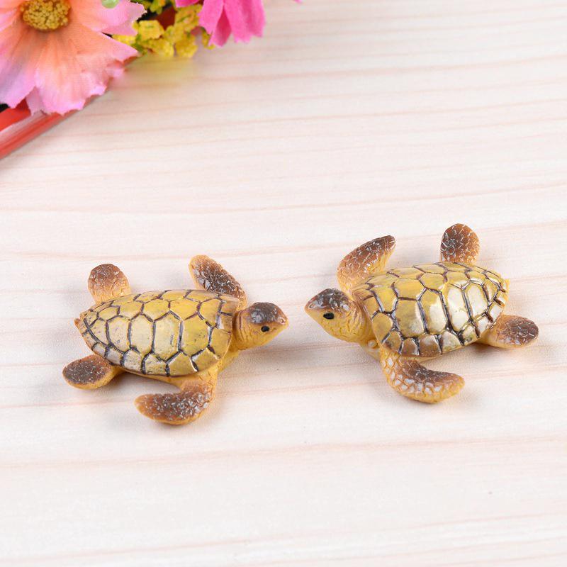 Sea Turtles Miniature Fairy Garden Home Houses Decoration Mini Craft Micro Landscaping Decor DIY