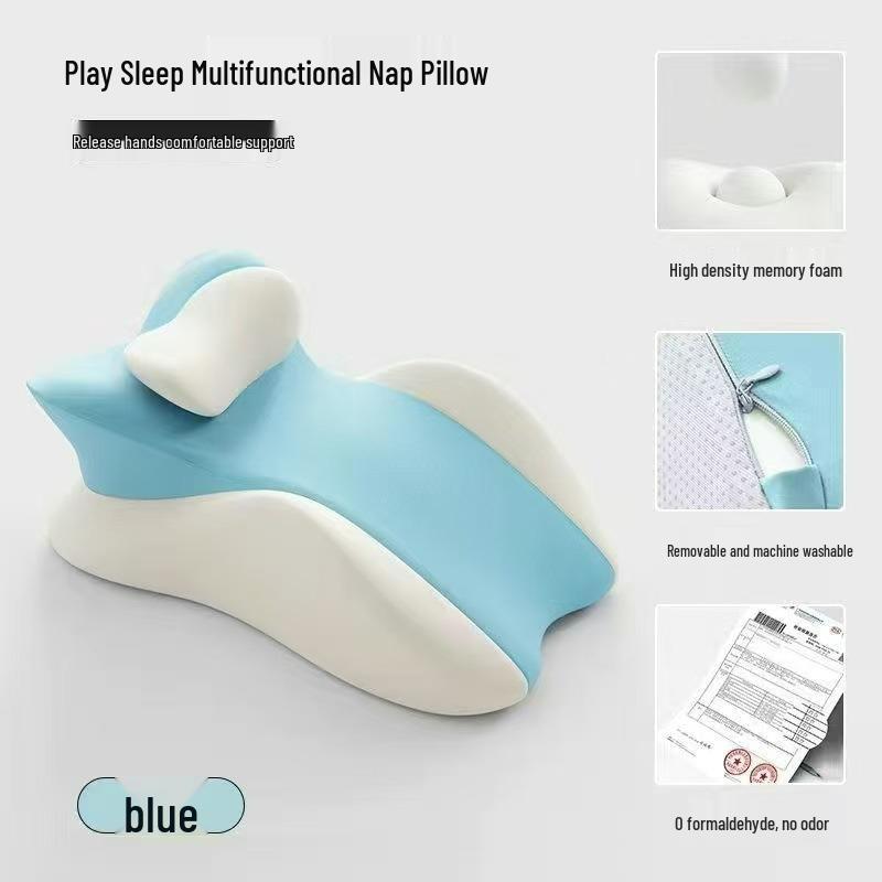 Multifunctional Prone Pillow: Sleep, Relax & Enjoy Activities on Your Stomach.