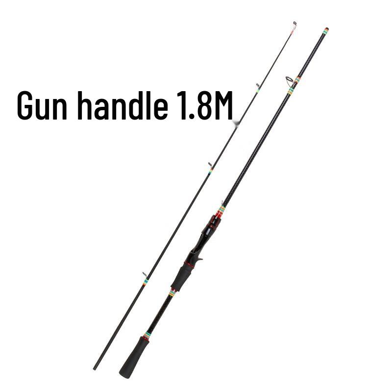 IOSN Carbon Baitcasting Lure Rod 1.8m