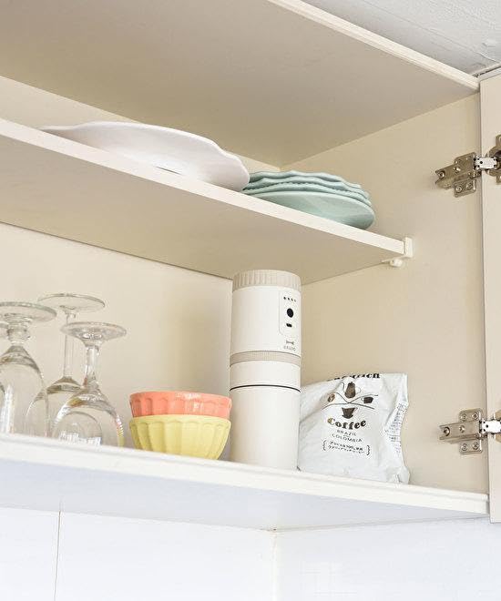 BRUNO Electric Coffee Maker with Blue Gray Mill, BOE080,