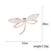 Blucome Kreative neue Opal Libelle Brosche Mode Legierung Insekt Pin Damen Mantel Pullover Kleidung Zubehör