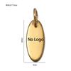 10 stuks Roestvrij Staal Bedels Met Springring Hondenhanger Hartvormig Waterdruppel Ovaal Leeg Hanger Bedels Voor Doe-het-zelf Sieraden Maken