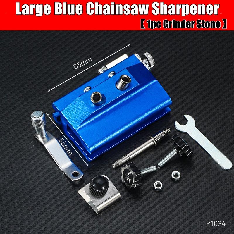Portable Chainsaw Chain Sharpening Jig, Aluminum Alloy Hand Chain Saw Sharpener, for All Kinds of Chain Saws/Electric Saws