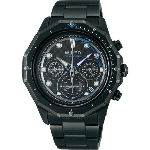 

Seiko Watch Wired The Bule-Marine Quartz Watch AGAW417 Black