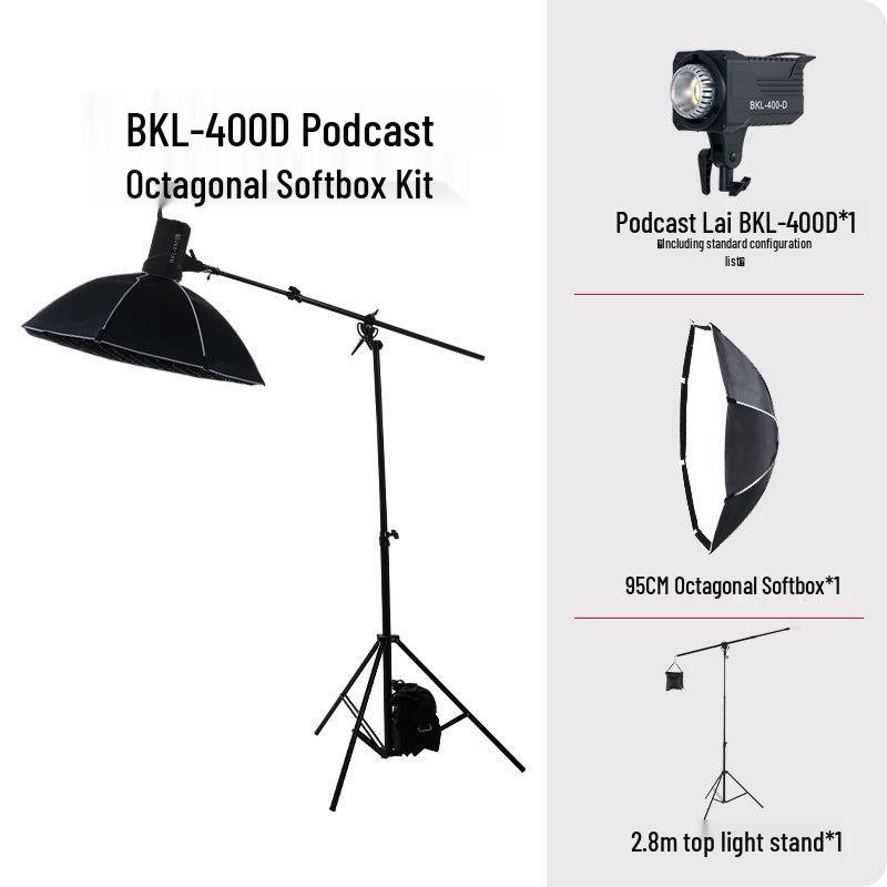 BKL300W Live Broadcast Fill & Beauty Soft Light for Photography