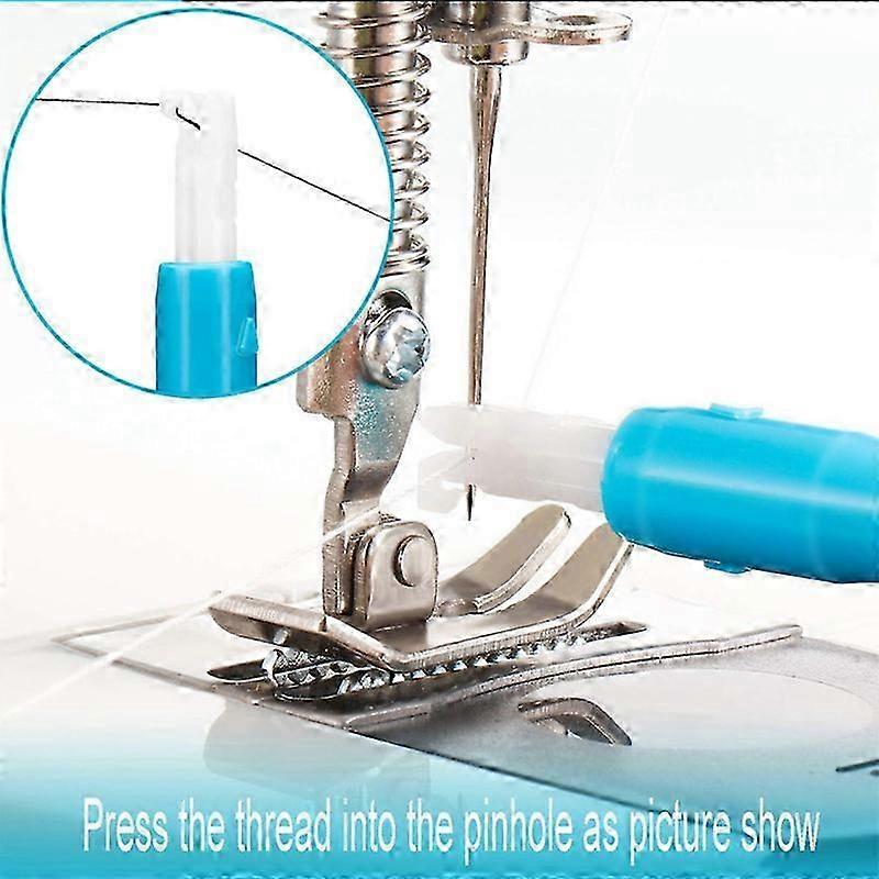Sewing Machine Needle Threader Machine Needle Threader Automatic Needle Threader 2pcs 25-26s