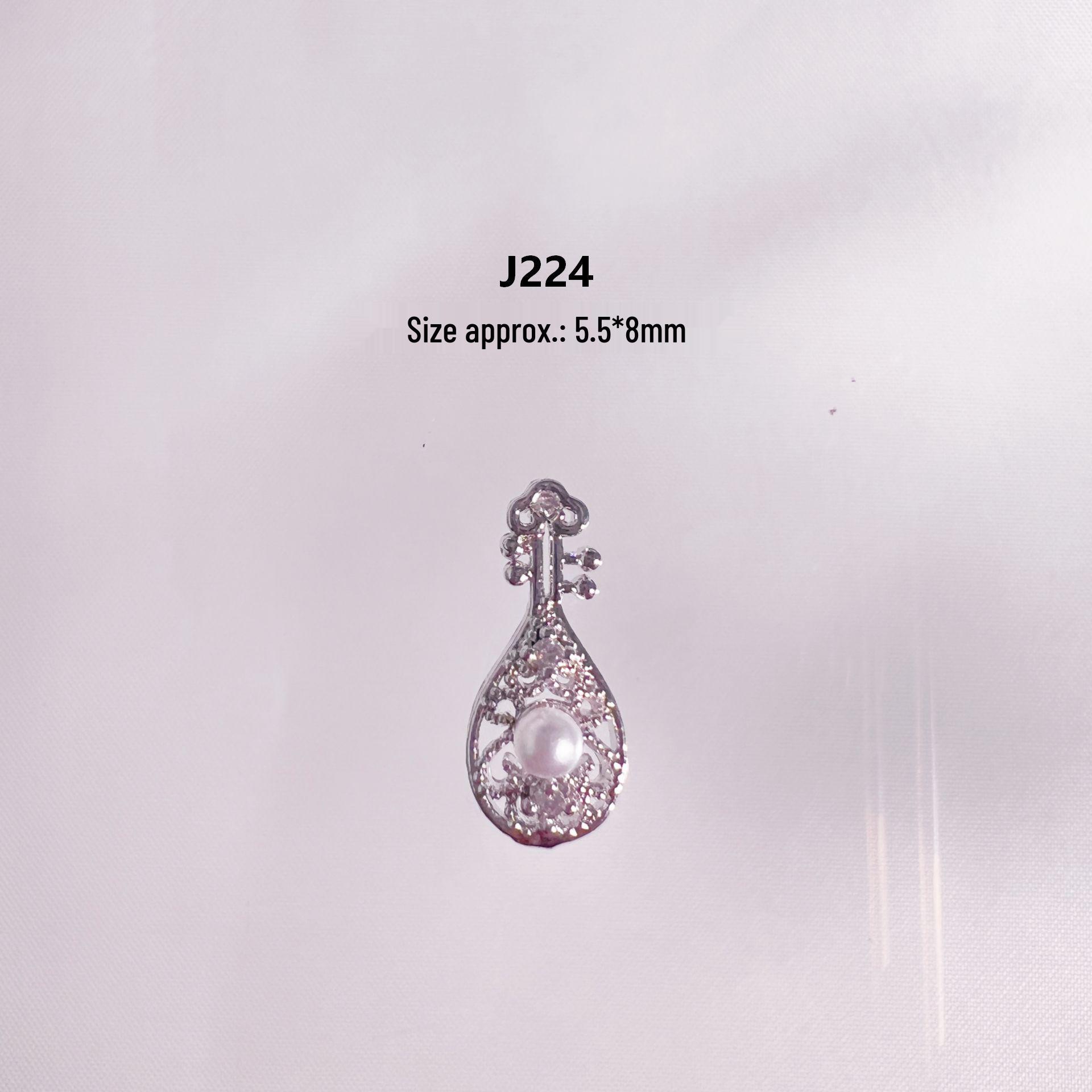 National Style Copper Inlaid Zirconia Nail Art Rhinestones – Luxury Fashion Wearable Nail Decorations