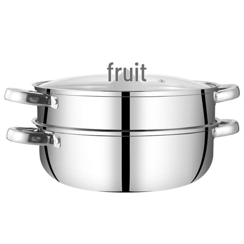 KEGOO Stainless Steel Multi-Purpose Soup Steamer Pot