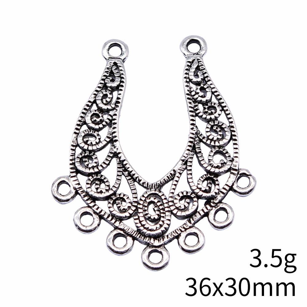 Gifts For Women Jewelry Findings & Components Curved Necklace Connector Accessories Parts Women's Bags Accessories