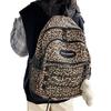 Original Japanese Harajuku Style Retro Leopard Print Student Backpack Korean Version Ulzzang Versatile Large Capacity