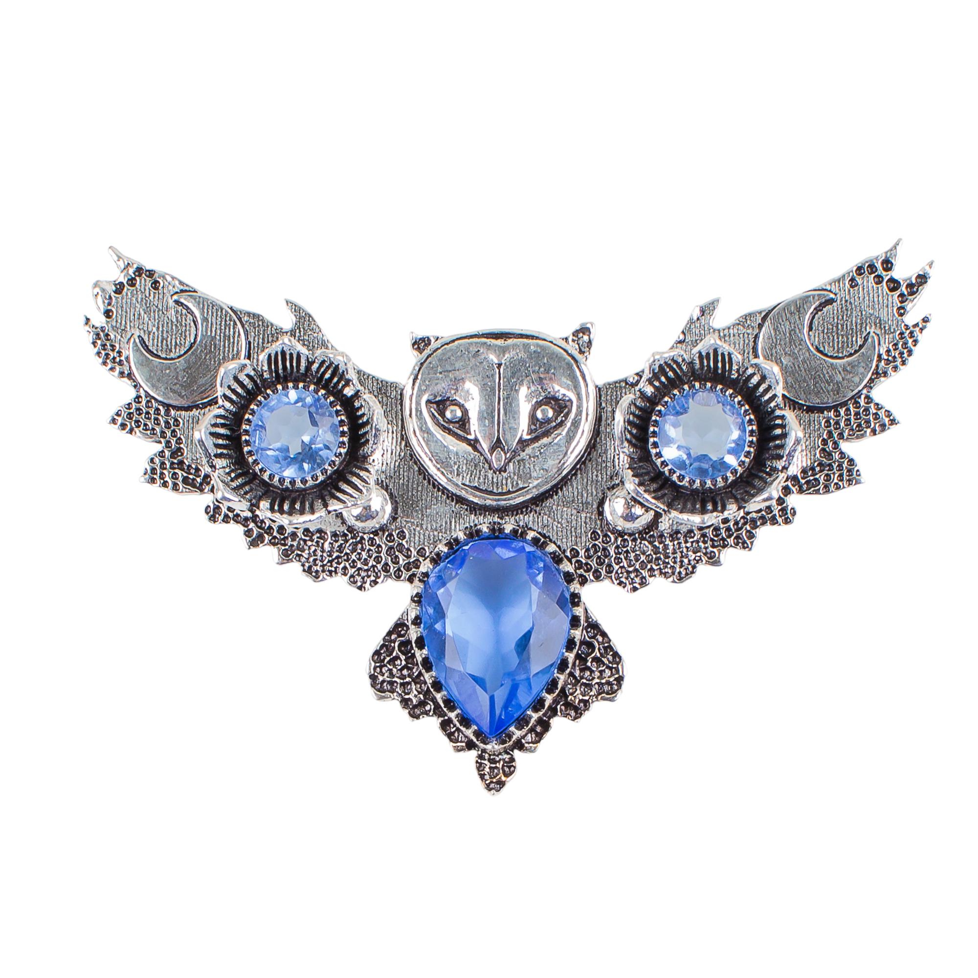 

Tanzanite Gemstone Silver Pendant, 925 Sterling Silver Unique Necklace, Elegant Tanzanite Women Necklace, December Birthstone Gift JCP-8-6