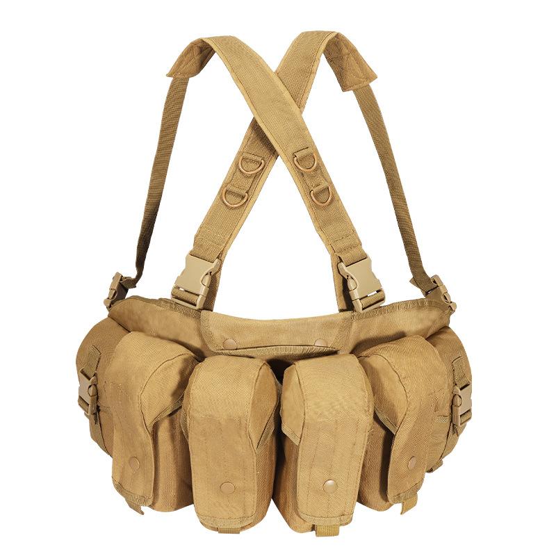 CAMO Outdoor Multi Functional Lightweight Quadruple Tank Top Adjustable Training Suit Camping Suit Equipment