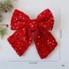 Christmas Tree Bowknot Festival Decoration Unique Christmas Bowknot Ornament Elegant Adornment for Home School