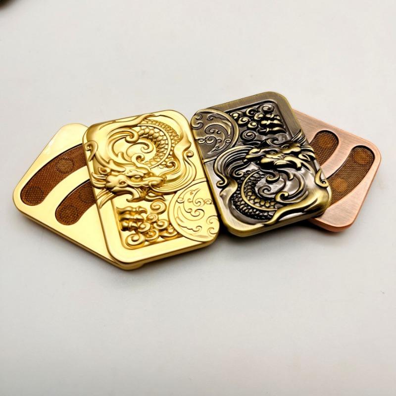 Magnetic Push Coin EDC Mechanical Slider Pushing Plate Metal Relieve Stress Relief Toy Antistresse Mini Fidget Relieving Anxiety