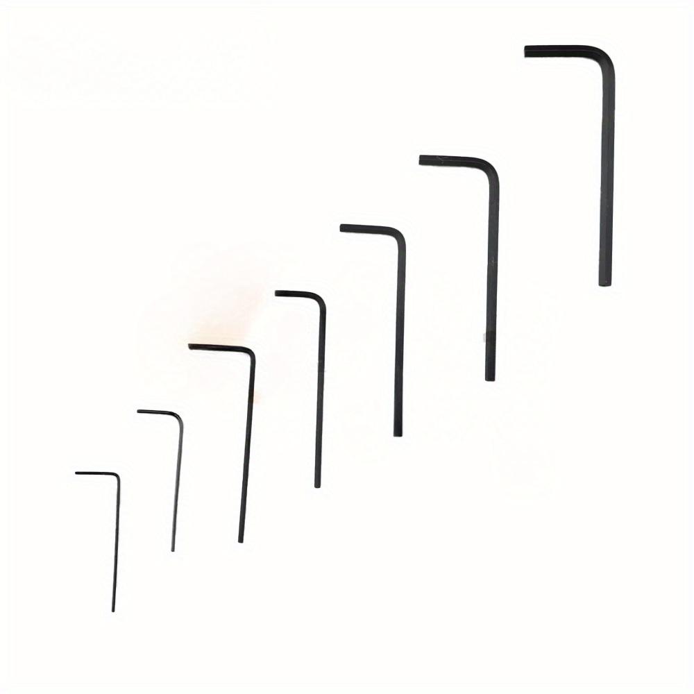 7KS/Sada 0,7~3mm Mini Šestihranný Klíč Imbusový Klíč Sada Legovaná Ocel Klíč Šroubovák Sada Multifunkční Oprava Ruční Nářadí