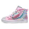 Pantofi Casual High-Top cu Fermoar Twinkle Toes pentru Copii Adidași Roz Multicolor 314453L-PKMT