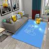Anime Game Controller Children's Play Area Carpet Children's Game Floor Mat Cartoon 3D Pattern Living Room Decorative Carpet