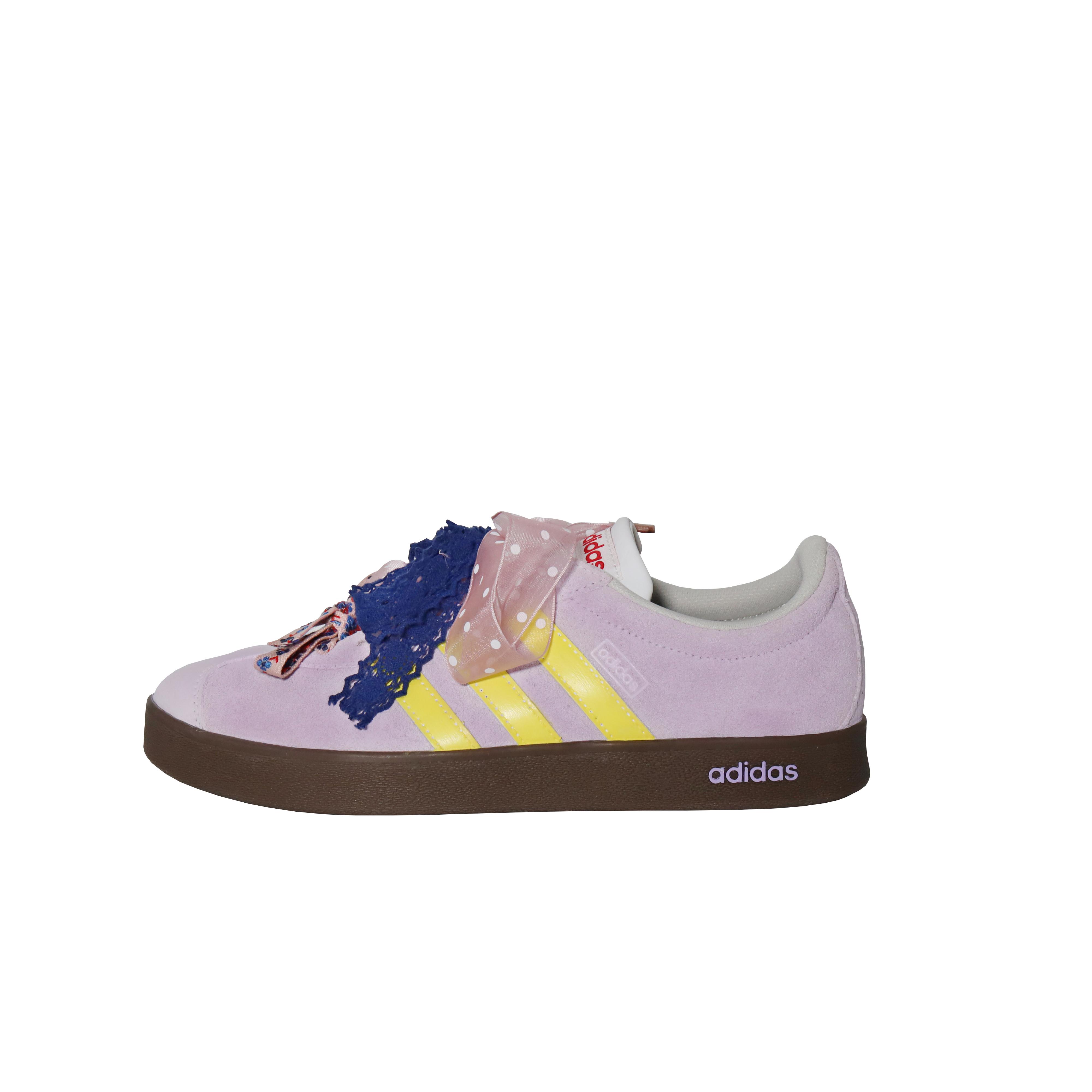 

Adidas Neo VL Court 2.0 Wisteria Purple Manor Abrasion Resistant Low top Skateboard Shoes Unisex Purple JS3003(team665- ) 44