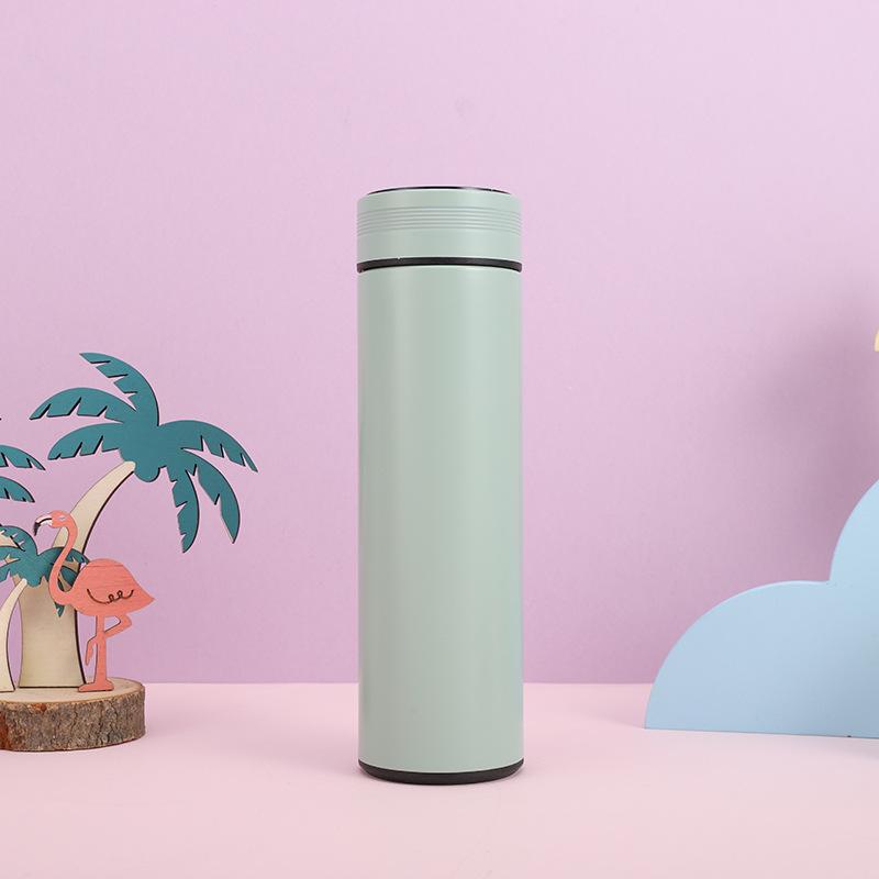 Hochwertiger neuer intelligenter temperaturempfindlicher Thermosbecher Praktischer Wasserbecher für den Außenbereich Teetasse für Herren Teetrennbecher