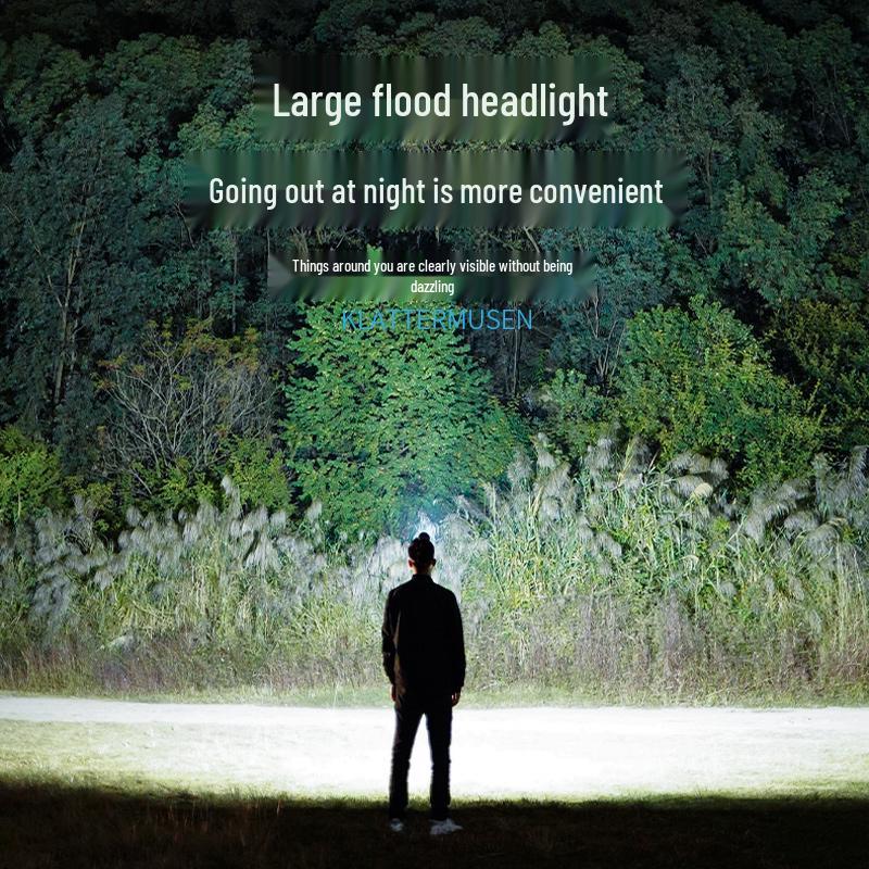 2025 Ultra-Bright Multifunctional LED Ear-Hanging Light for Outdoor Night Fishing & Mountaineering