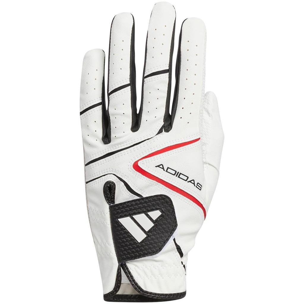 Adidas Golf Golf Size LH22 Men's Non-Slip Gloves, 24, White/Black,