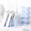 Desktop Organizer Bookends Book Storage Box Desk Bookshelf Office Book Holder