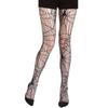 Womens High Waist Tights Fishnet Stockings Thigh High Pantyhose Halloween Cosplay Pantyhose Leggings