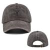 Stone Yellow Letter Embroidery Baseball Cap Sun Protection Breathable Gift Hat