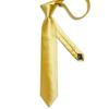 Dibangu Men‘s Tie Solid Color Formal Wedding Necktie Silk Tie Handkerchief Cufflinks for Men Business Suit