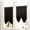 Self-adhesive Pleated Blinds for Windows Sun Shade Blinds Adjustable Window Blinds Half Blackout Curtains Blind Roller Decor