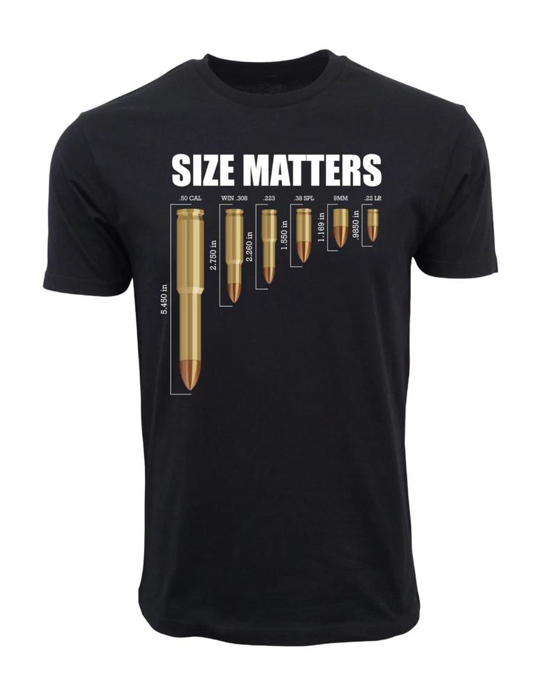 Twist Of Humor Size Matters Novelty T Shirt S