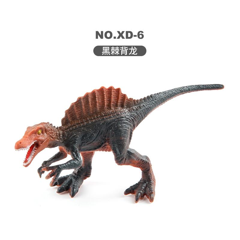 Children'S Simulated Dinosaur Jurassic Animal Ornament Mini Dinosaur Model Various Stegosaurus Triceratops Ornament Toys