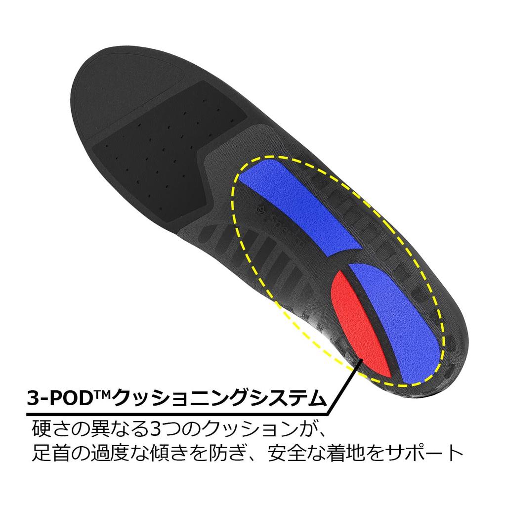 Spenco Unisex Insole Total Support Max Stiff Arch Heel Replacement Type Size 3 7202504 & (25.5~27cm)