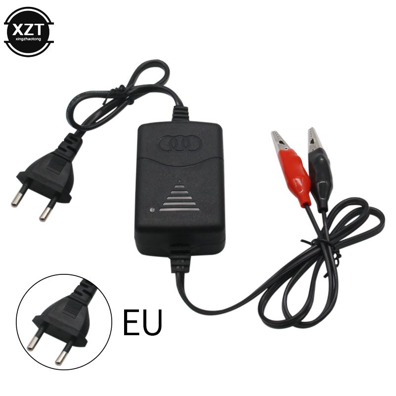 12V 1300mA Car Battery Charger Rechargeable Lead Acid Battery Charger Intelligent Repair Charger For Car Truck Motorcycle