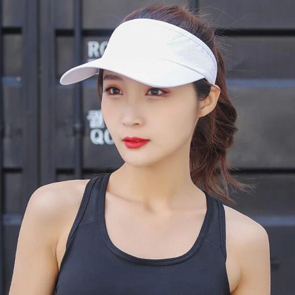 Sommer Sonnenhut UV-Schutz Visor Caps Schnelltrocknender Hut Empty Top Hat