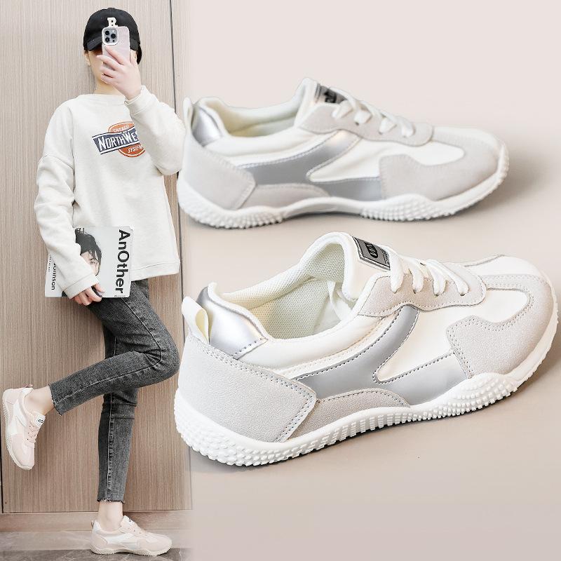 Fashion Women’s Casual Street Style Lightweight Comfortable Lace-Up Athletic Sneakers - Fashionable Sport Shoes