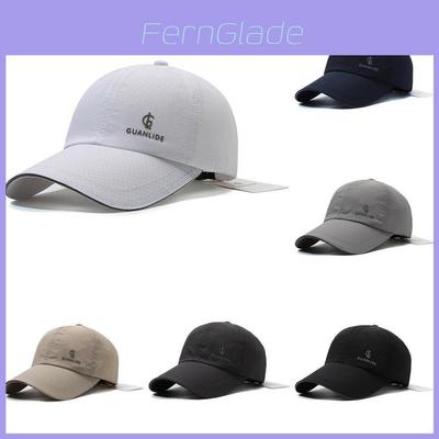 Outdoor Summer Men's Baseball Cap With Breathable Quick-dry Fabric For Sun Protection Characters Included)